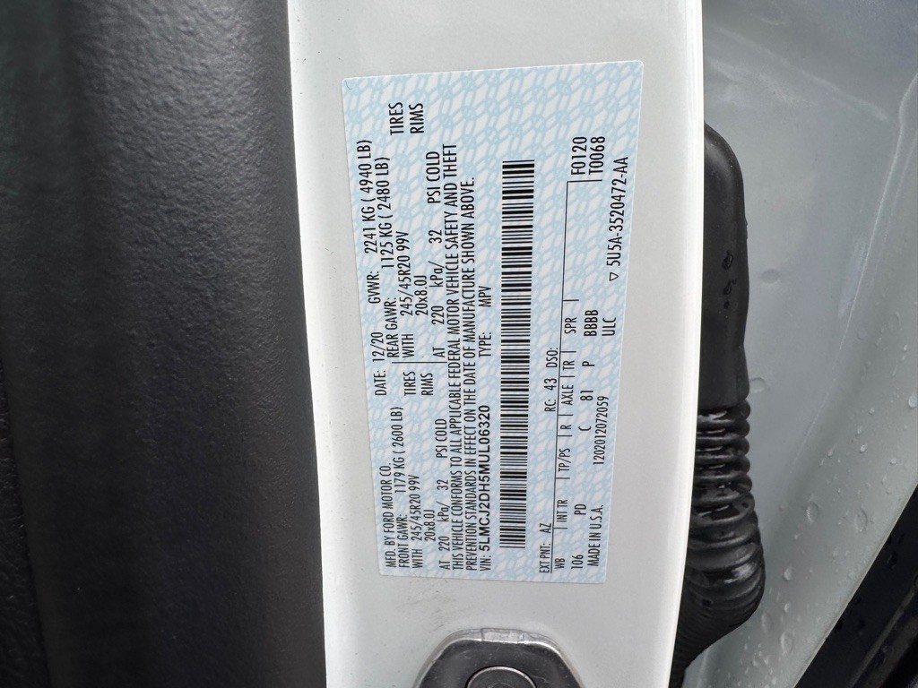 2021 Lincoln Corsair Image 55