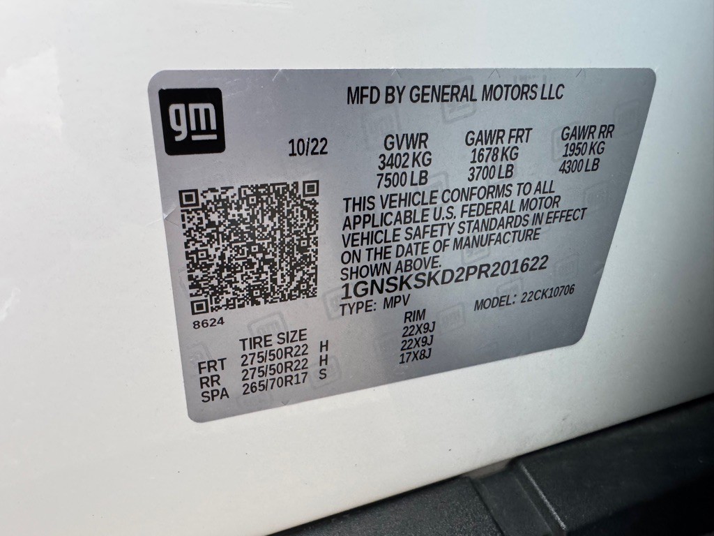 2023 Chevrolet Tahoe Image 61