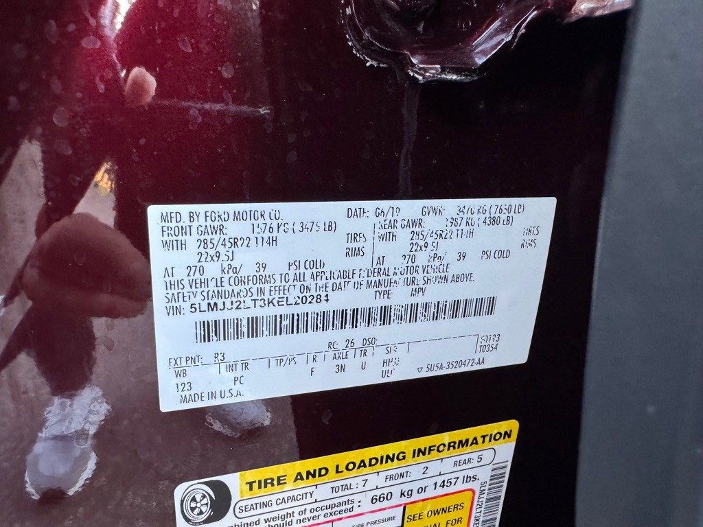 2019 Lincoln Navigator Image 68