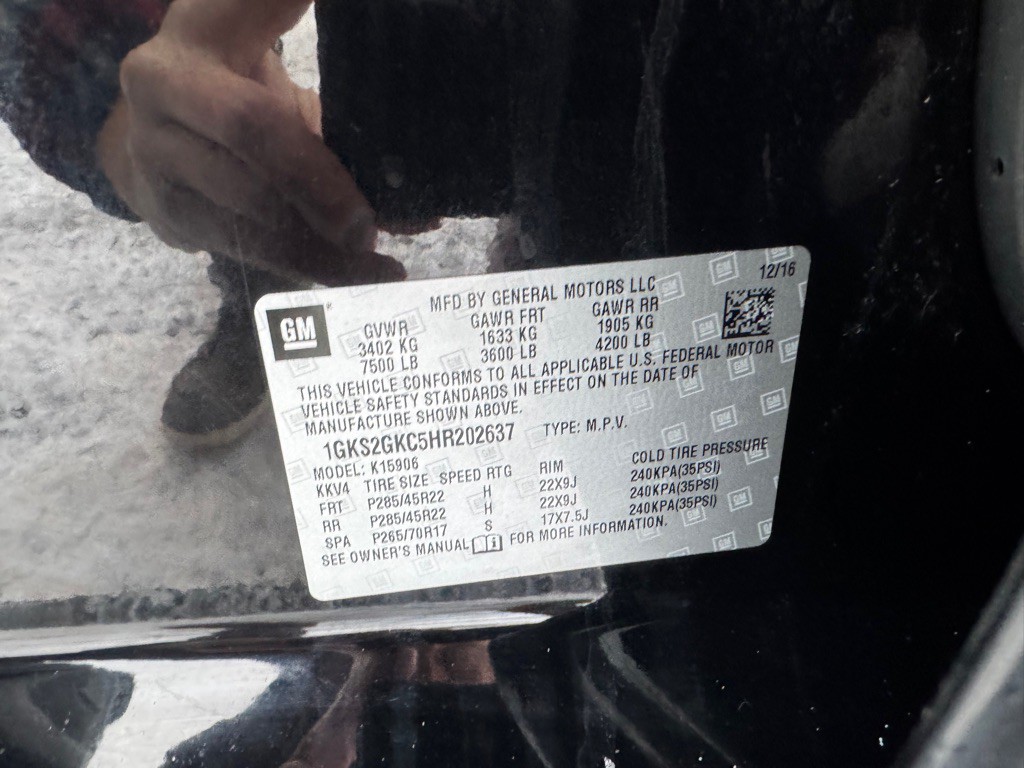 2017 GMC Yukon Image 61