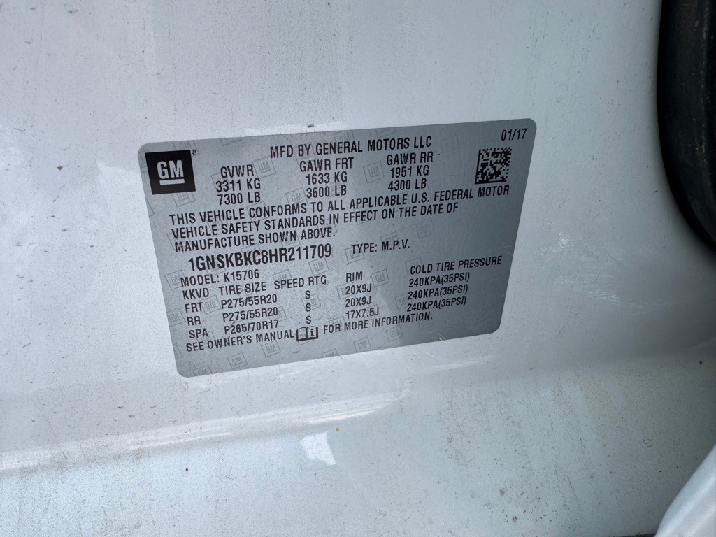 2017 Chevrolet Tahoe Image 49