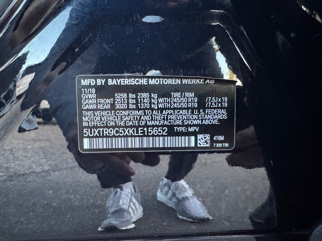 2019 BMW X3 Image 59