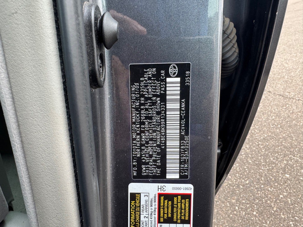 2009 Toyota Camry Image 36