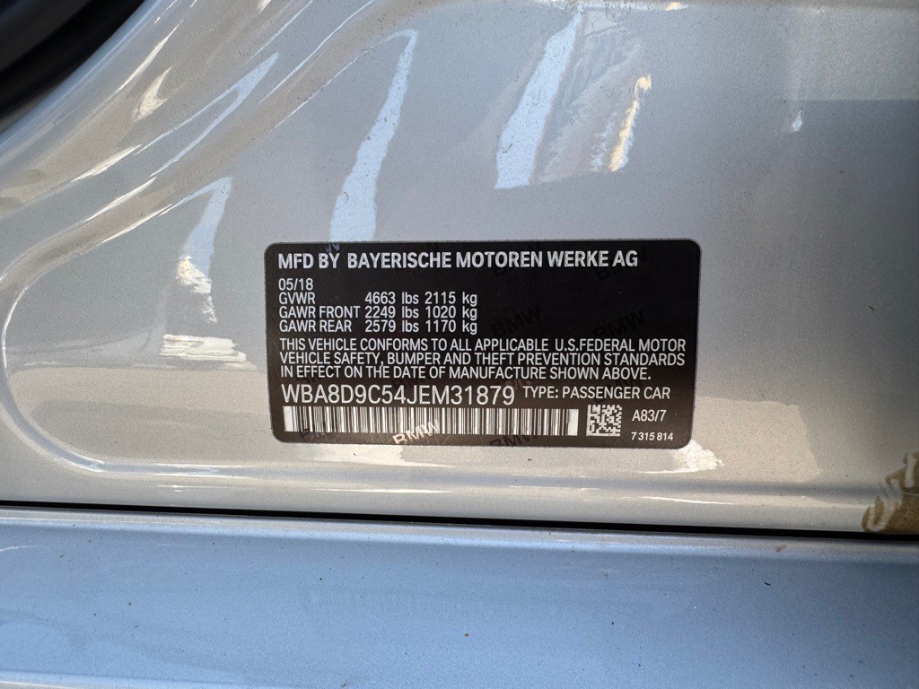 2018 BMW 3 Series Image 51