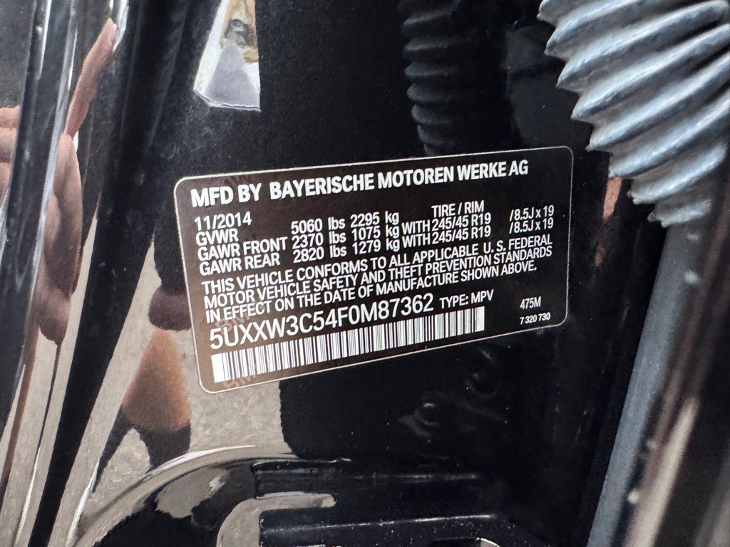 2015 BMW X4 Image 57