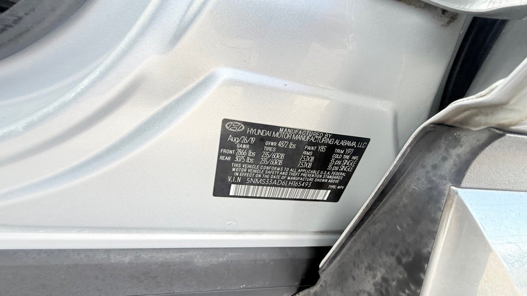 2020 Hyundai Santa Fe Image 25