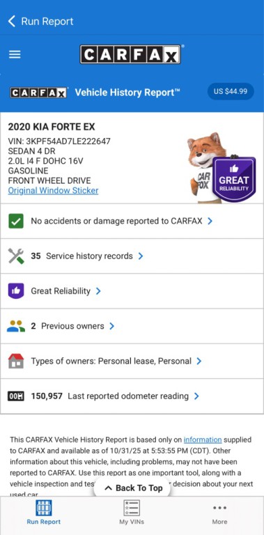 2020 Kia Forte Image 15