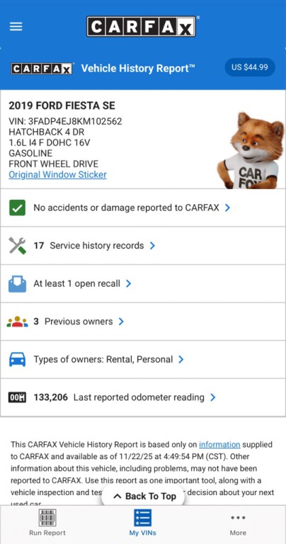 2019 Ford Fiesta Image 17