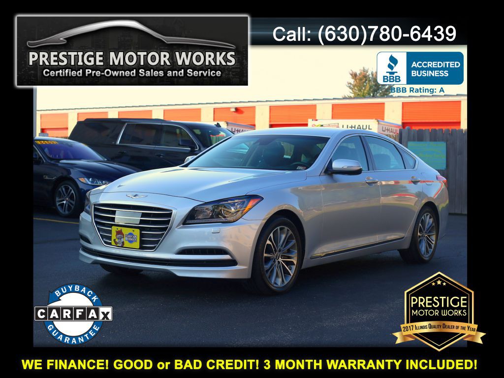 2017 Genesis G80 Image 1