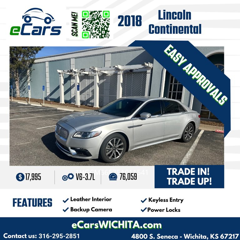 2018 Lincoln Continental Image 1