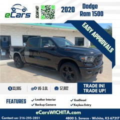 Image for 2020 Dodge Ram 1500 Big Horn/lone Star ID: 6632572