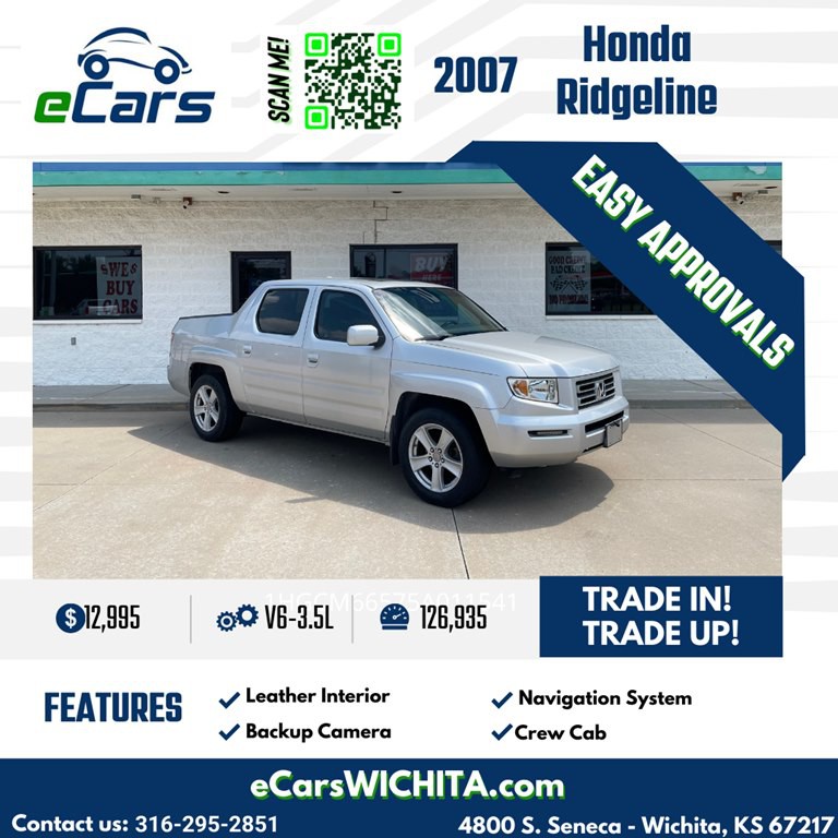 2007 Honda Ridgeline Image 1