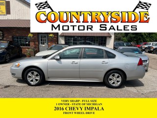 Image for 2016 Chevrolet Impala LS ID: 6637395