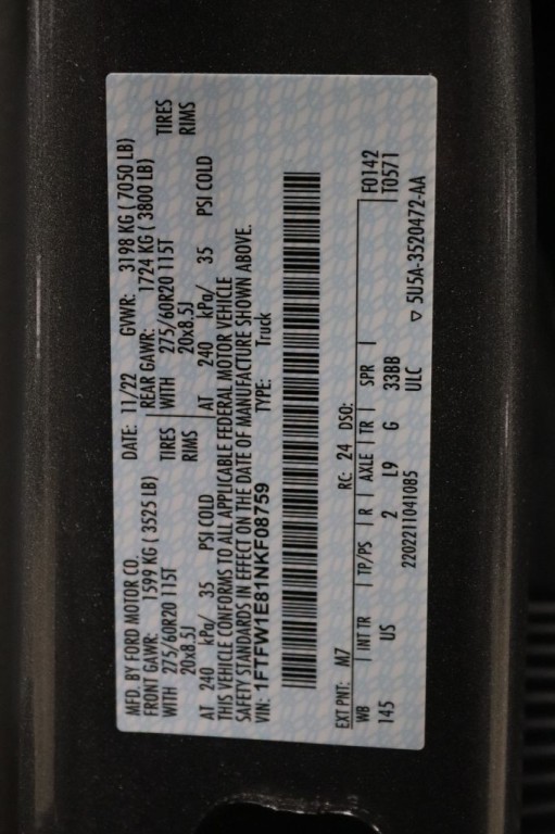 2022 Ford F-150 Image 39