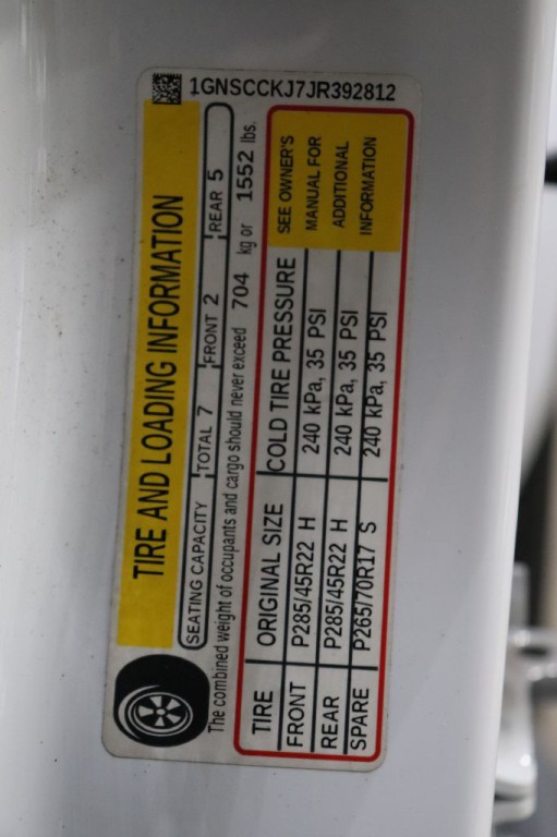 2018 Chevrolet Tahoe Image 41