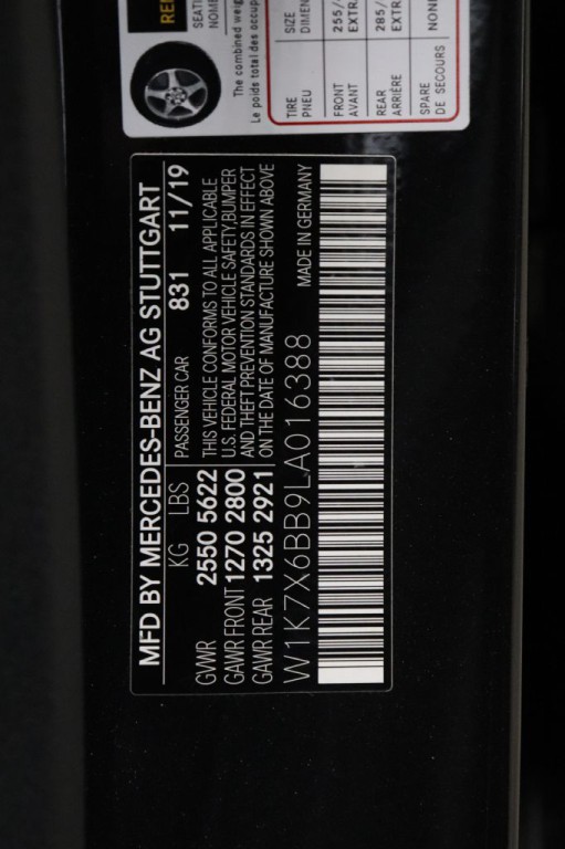 2020 Mercedes-Benz AMG GT Image 37