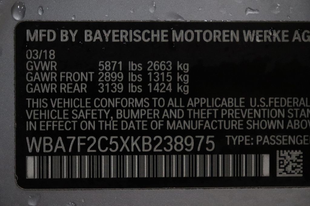 2019 BMW 7 Series Image 37