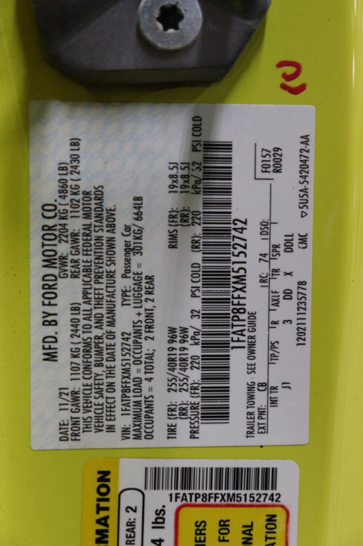 2021 Ford Mustang Image 41