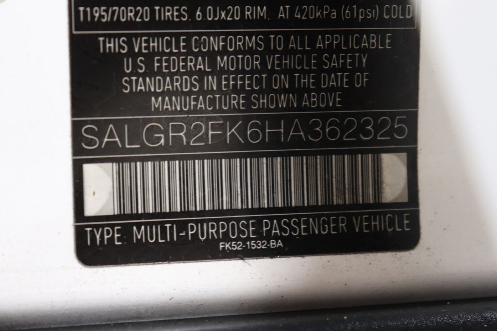 2017 Land Rover Range Rover Image 33