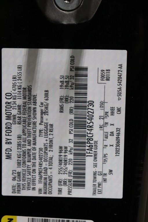 2024 Ford Mustang Image 30