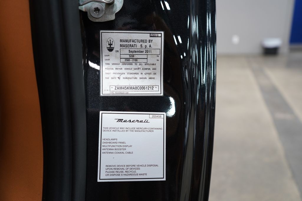 2012 Maserati GranTurismo Image 25