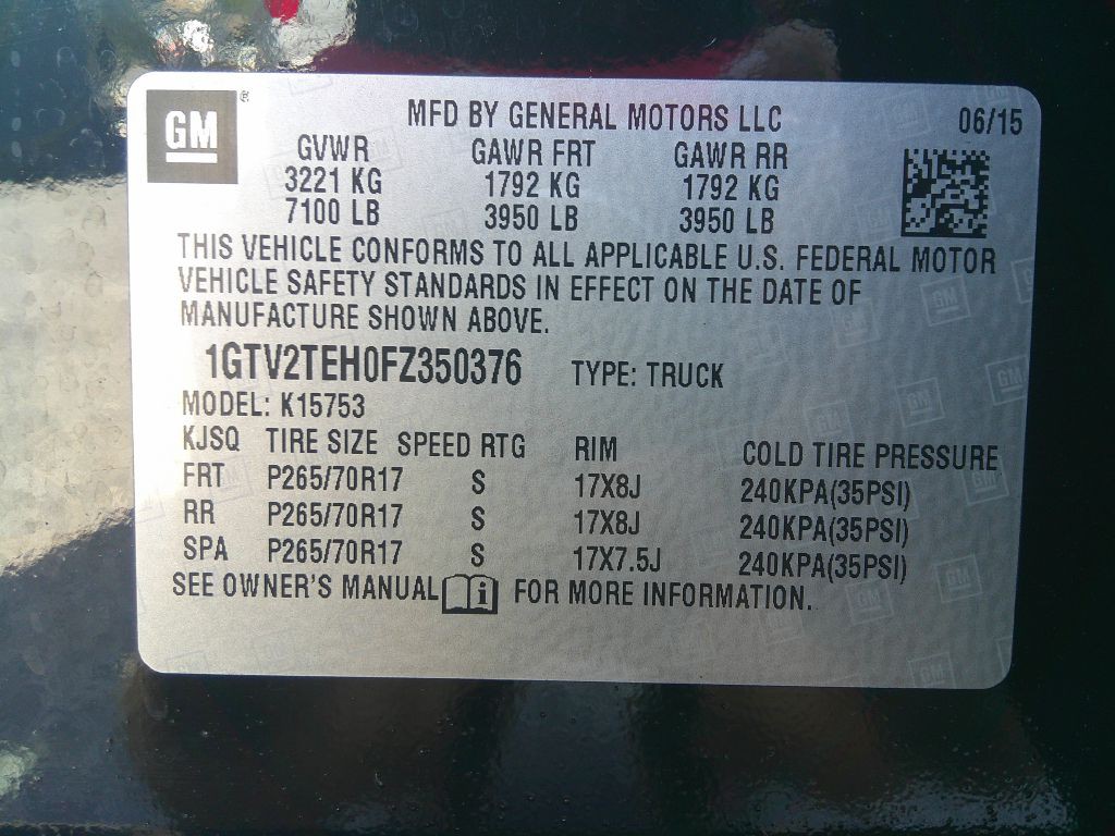 2015 GMC Sierra Image 32