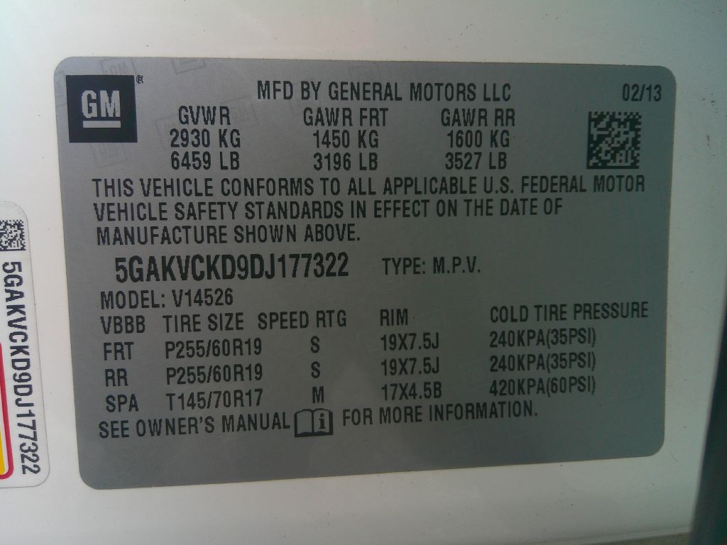 2013 Buick Enclave Image 35