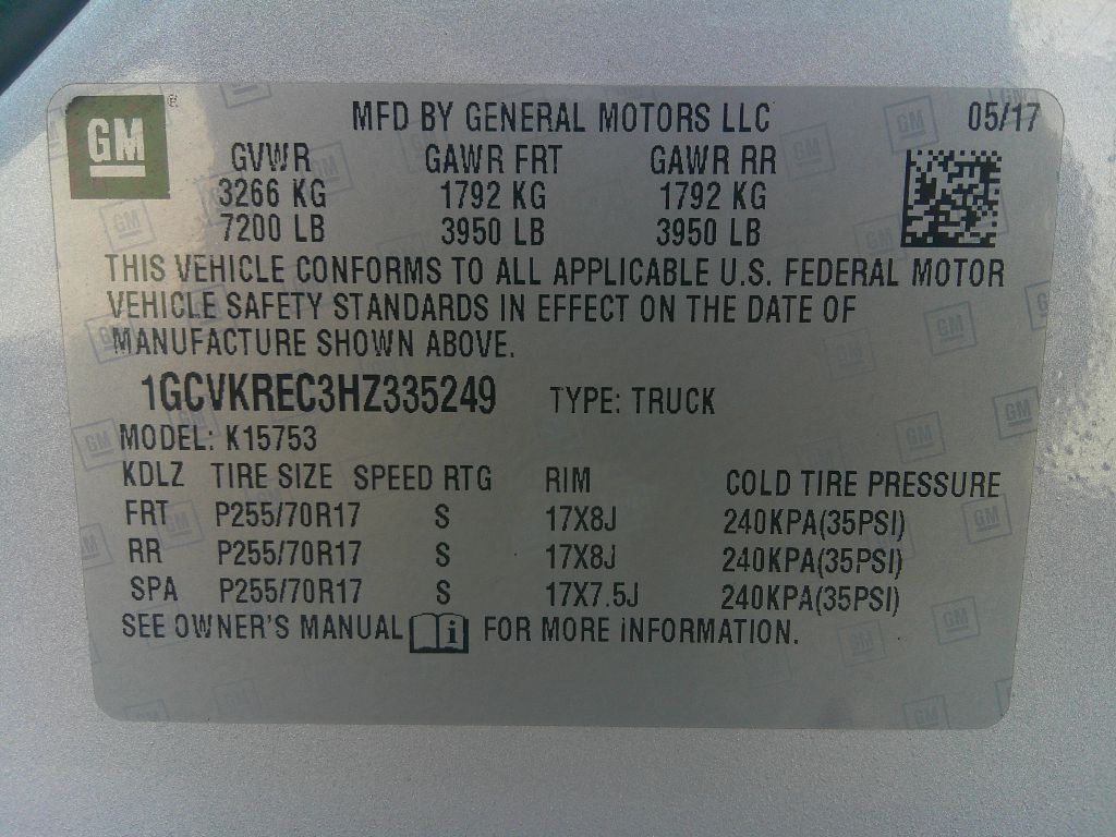 2017 Chevrolet Silverado 1500 Image 32