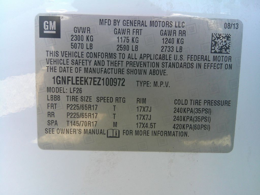 2014 Chevrolet Equinox Image 31