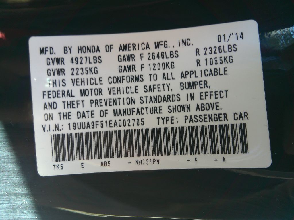 2014 Acura TL Image 35