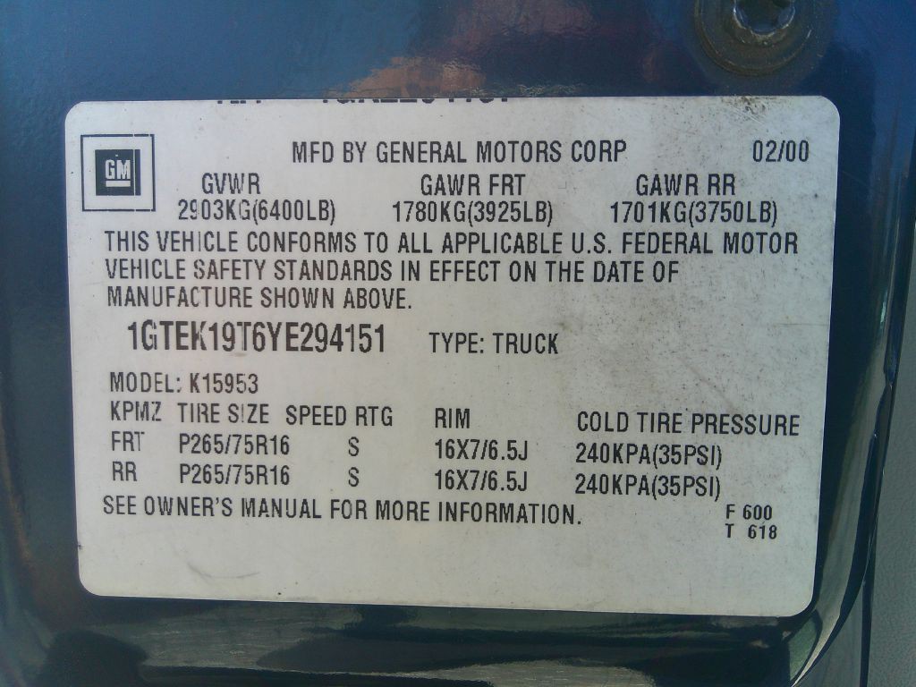 2000 GMC Sierra Image 27