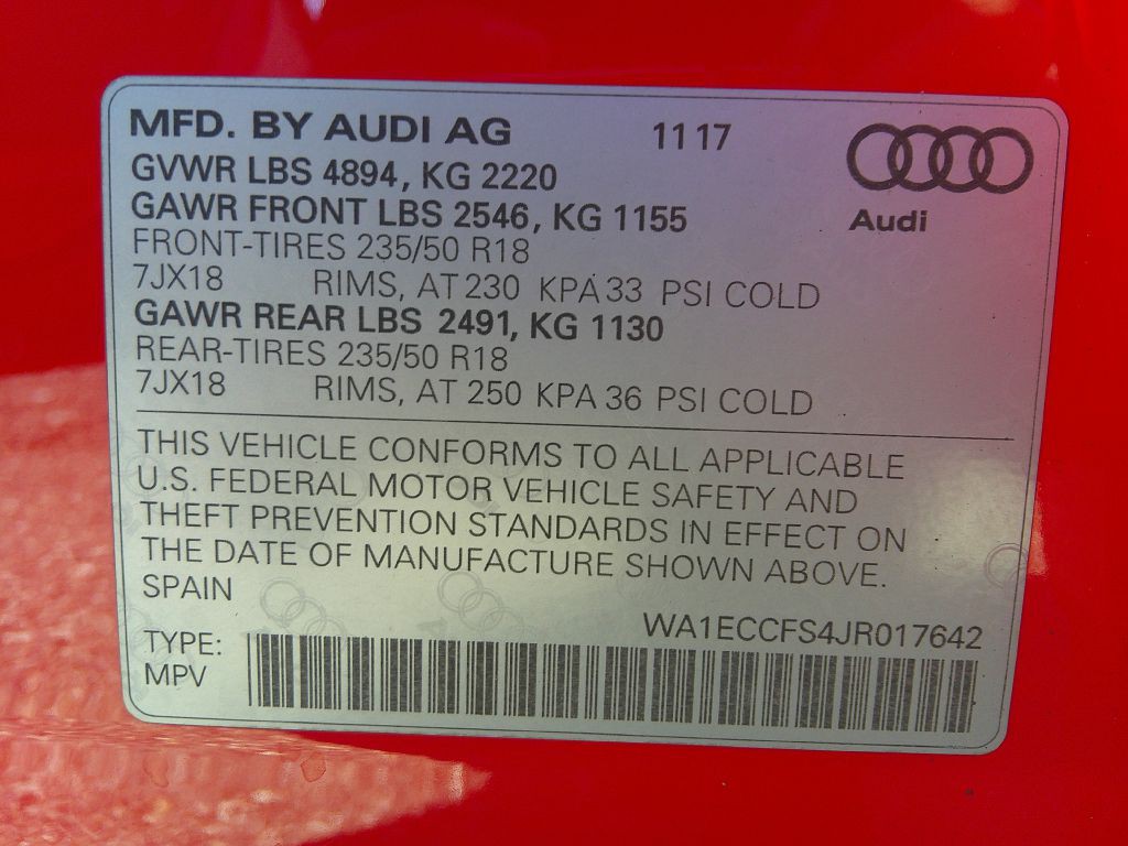 2018 Audi Q3 Image 34