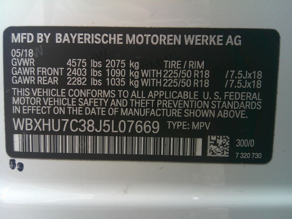 2018 BMW X1 Image 34