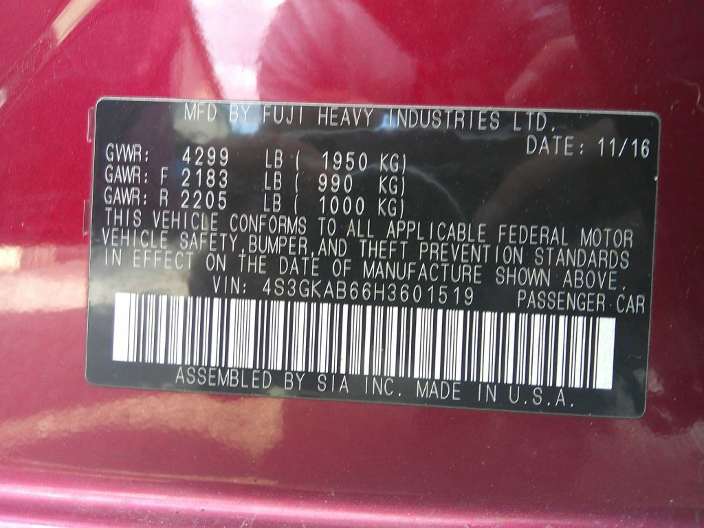 2017 Subaru Impreza Image 33