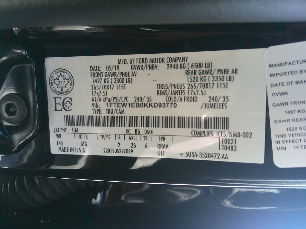 2019 Ford F-150 Image 31