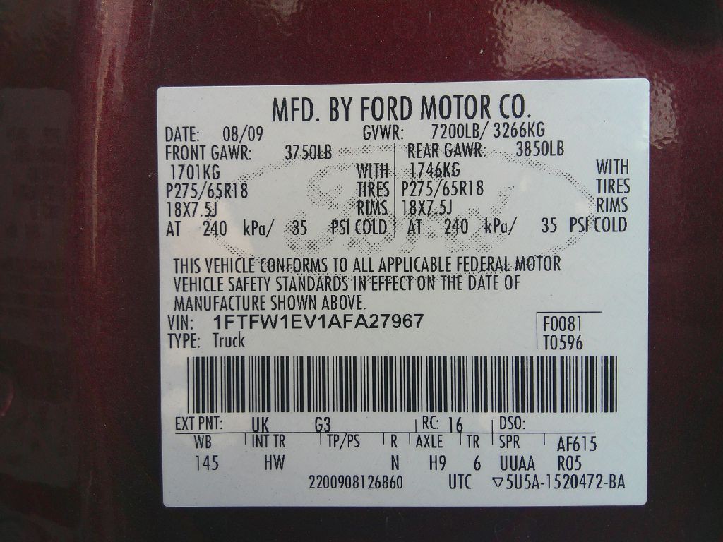 2010 Ford F-150 Image 34