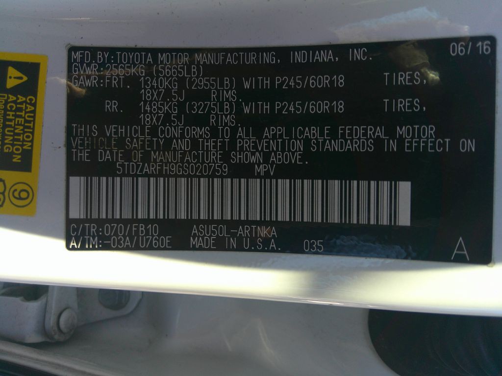 2016 Toyota Highlander Image 33