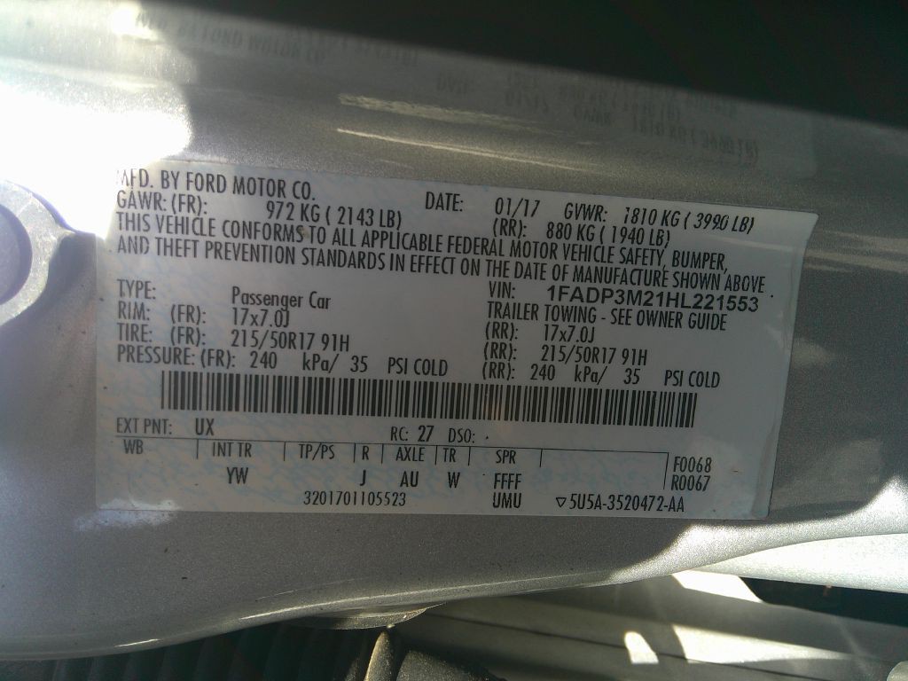 2017 Ford Focus Image 31