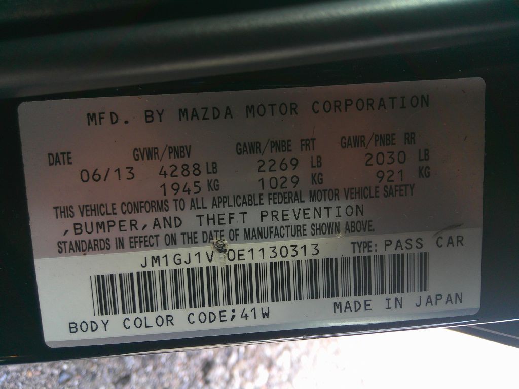2014 Mazda Mazda6 Image 33
