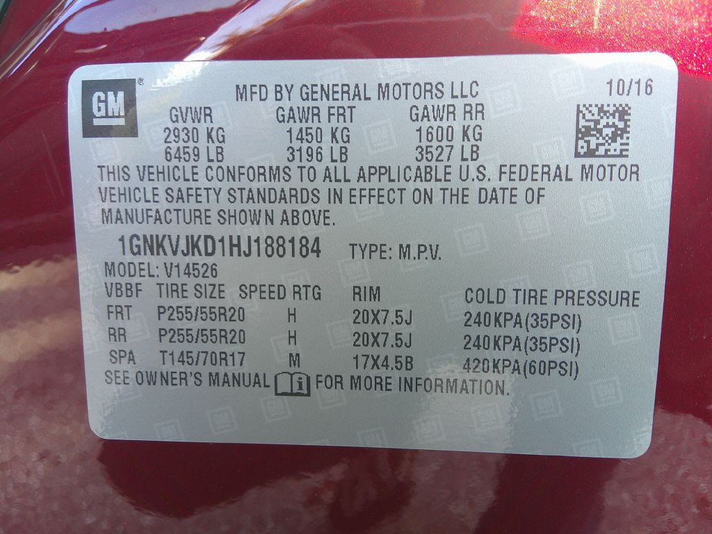 2017 Chevrolet Traverse Image 35