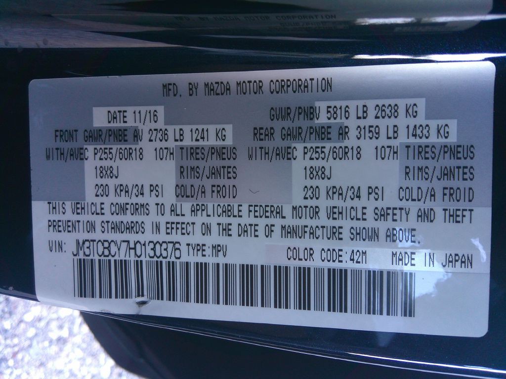 2017 Mazda CX-9 Image 36