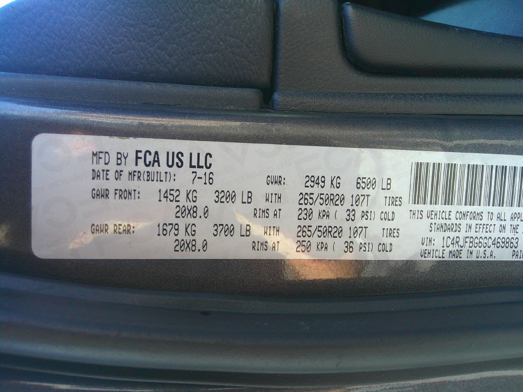 2016 Jeep Grand Cherokee Image 34