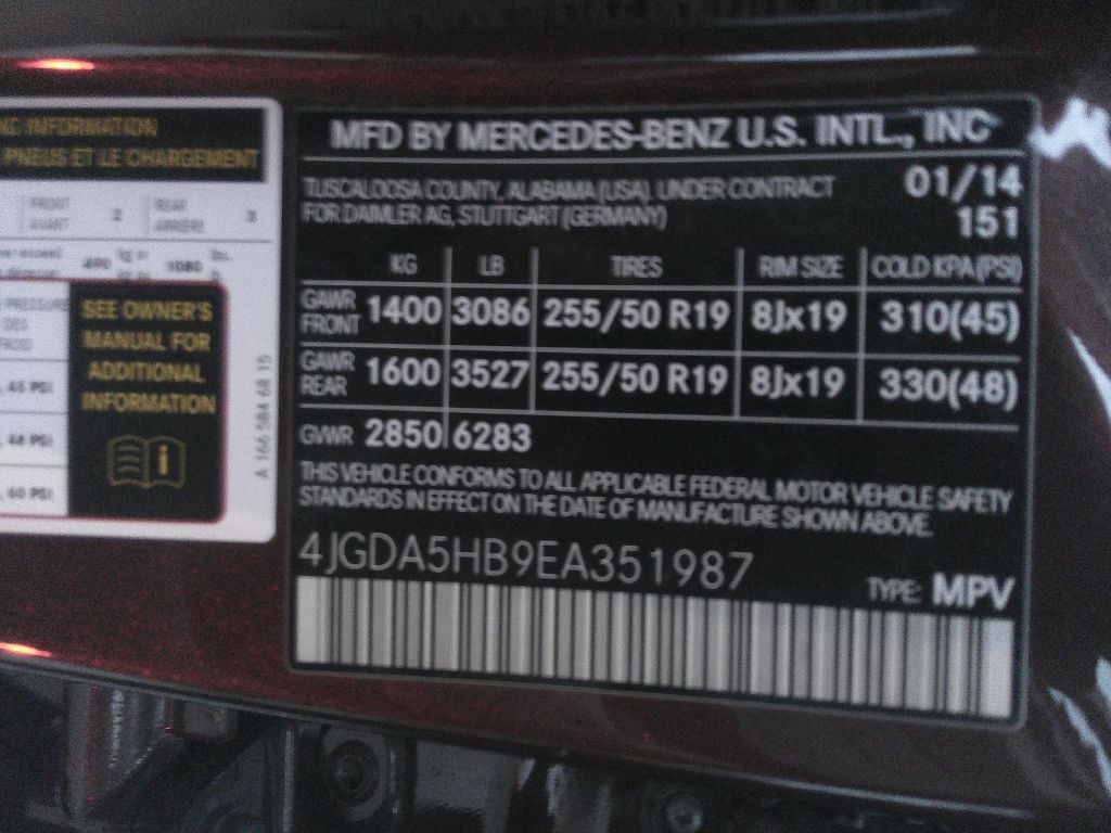 2014 Mercedes-Benz M-Class Image 36