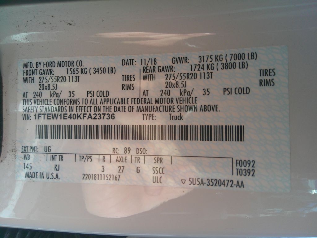 2019 Ford F-150 Image 36