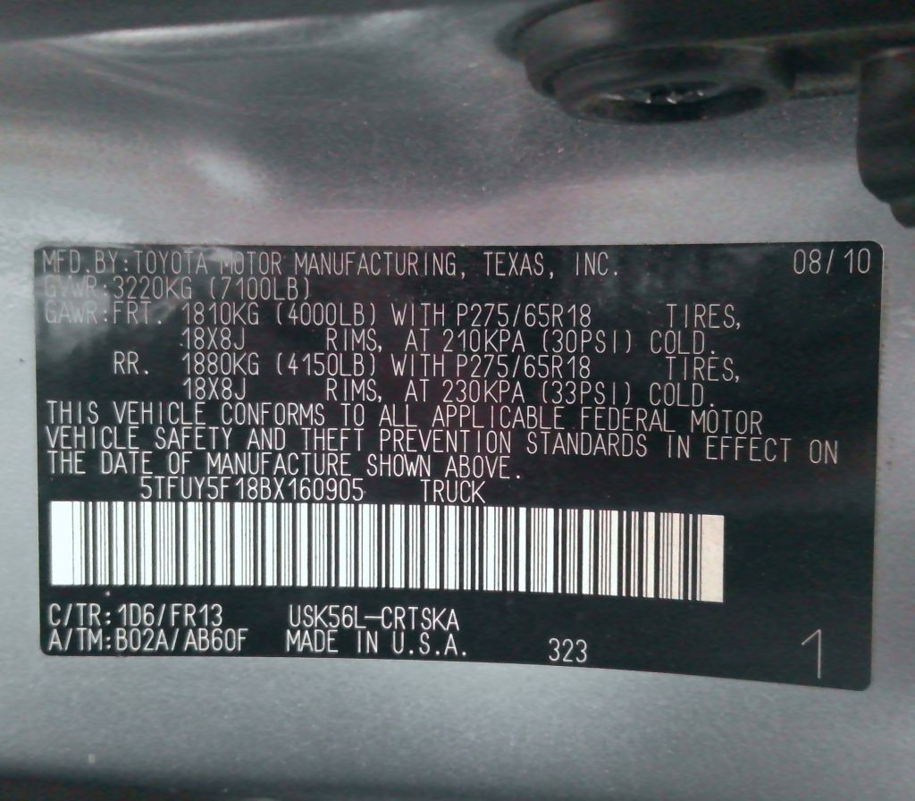 2011 Toyota Tundra Image 33