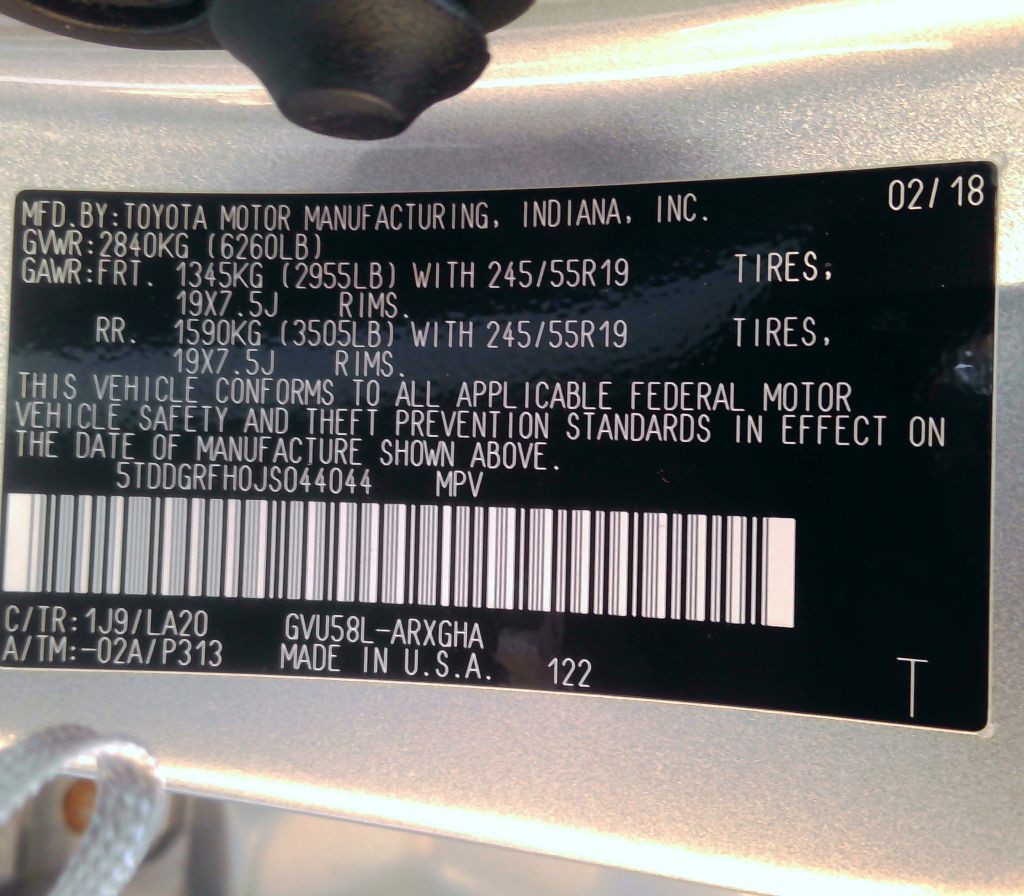 2018 Toyota Highlander Image 37