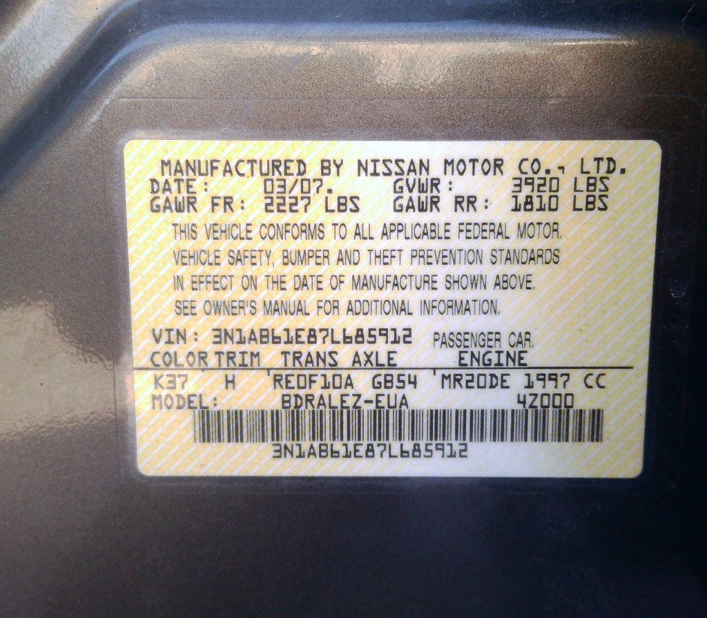 2007 Nissan Sentra Image 30