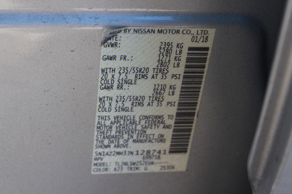 2018 Nissan Murano Image 31