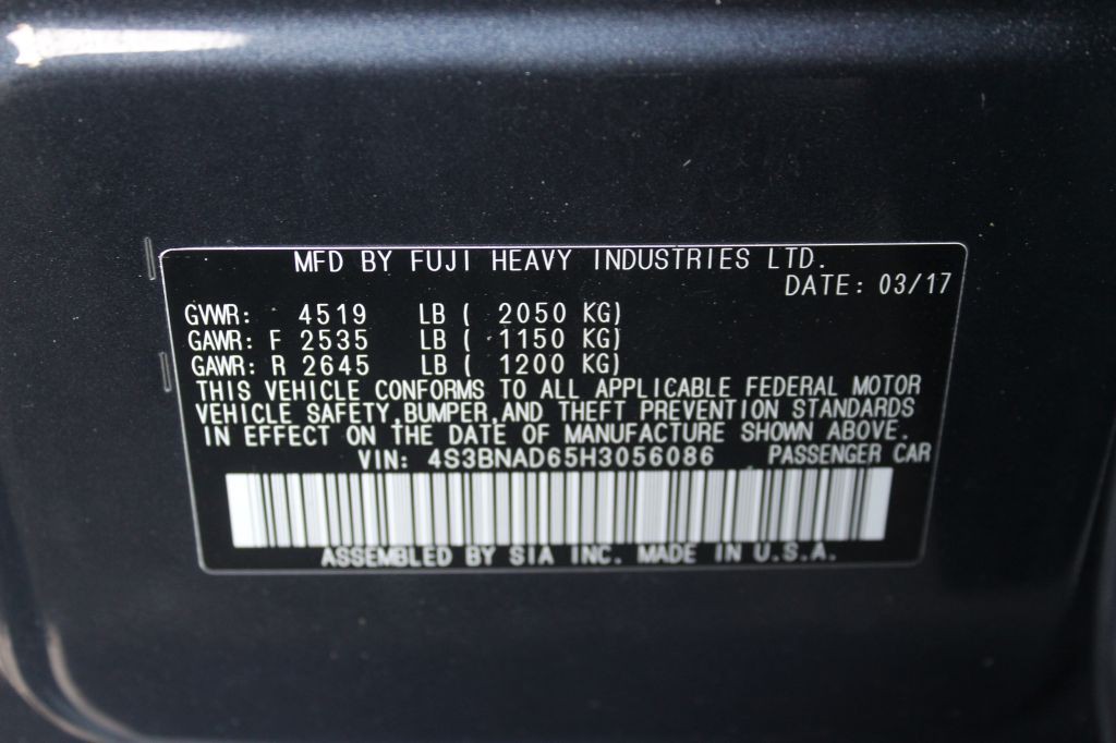 2017 Subaru Legacy Image 32