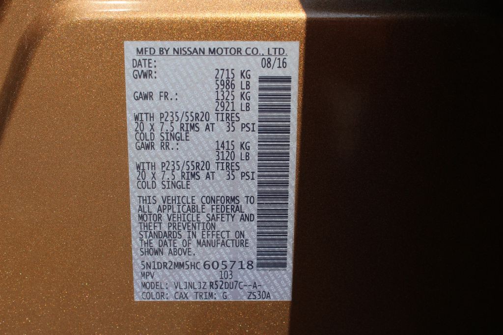 2017 Nissan Pathfinder Image 34